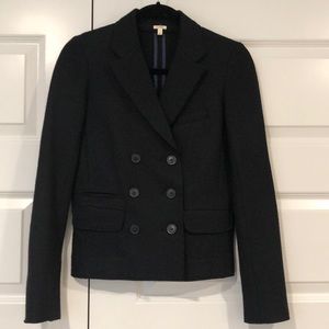 J. Crew boiled wool double breasted blazer